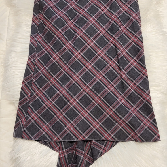 Plaid Pencil skirt - Picture 3 of 5